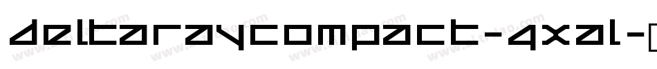 DeltaRayCompact-4Xal字体转换