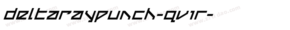 DeltaRayPunch-qv1r字体转换