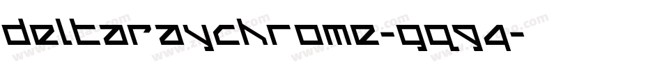 DeltaRayChrome-gq94字体转换