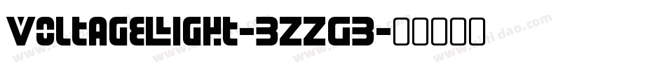 VoltageLight-3zzG3字体转换
