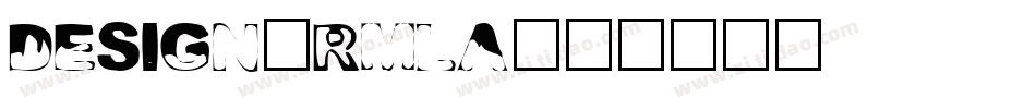 Design-RMlA字体转换
