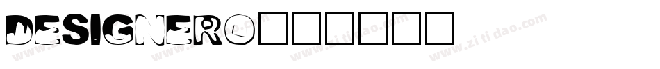 Designero字体转换 Designero字体转换