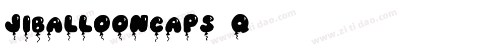 JiBalloonCaps-q336字体转换