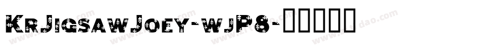 KrJigsawJoey-wjP8字体转换