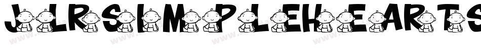JLR-Simple-Hearts字体转换