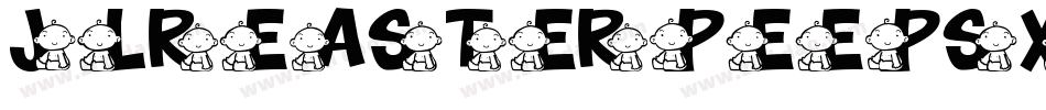 JlrEasterPeeps-Xqaa字体转换