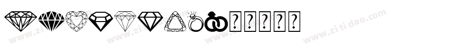 Diamonds字体转换
