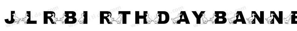JlrBirthdayBanner-6yMA字体转换