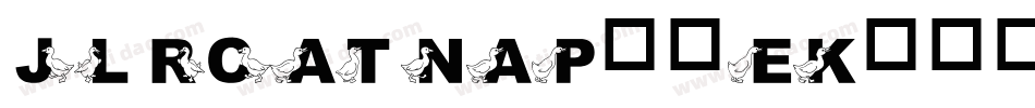 JlrCatNap-2EK3字体转换