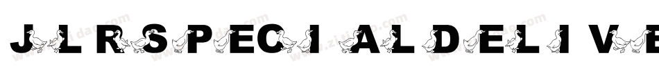 JlrSpecialDelivery-vAOy字体转换