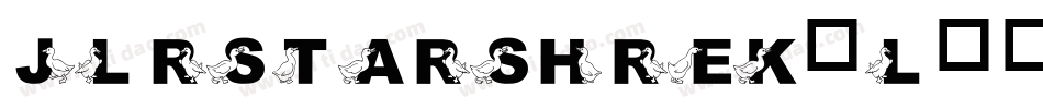 JlrStarShrek-L87G字体转换