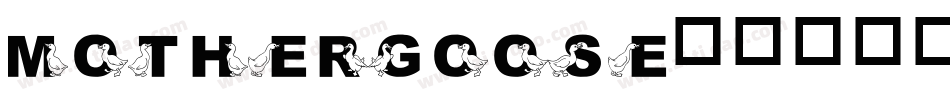 MotherGoose字体转换