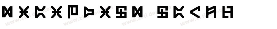 Digichild-lgxvw字体转换