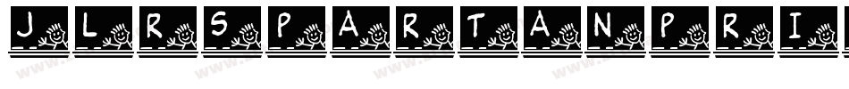 JlrSpartanPride-2EY3字体转换