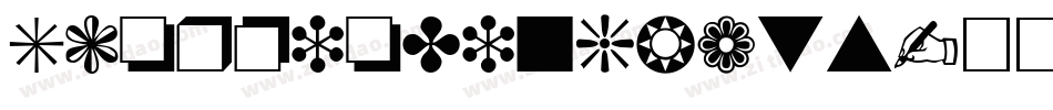 ScorpioDingbats字体转换