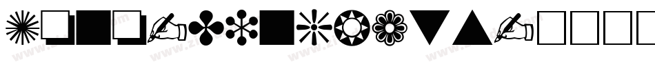 Zono-Dingbats字体转换
