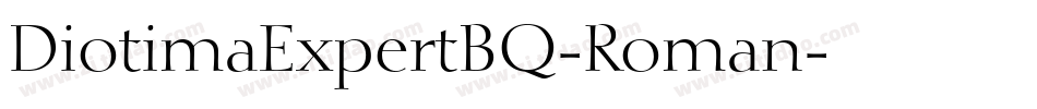 DiotimaExpertBQ-Roman字体转换