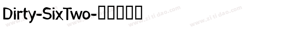 Dirty-SixTwo字体转换