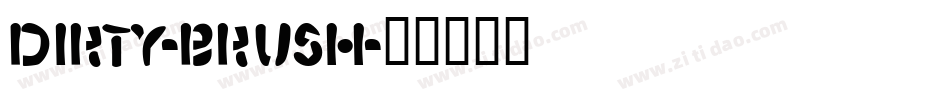 Dirty-Brush字体转换