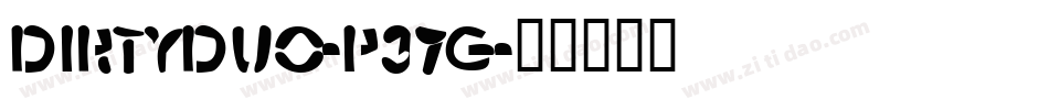 DirtyDuo-P37g字体转换