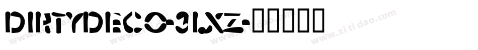 Dirtydeco-3lXZ字体转换