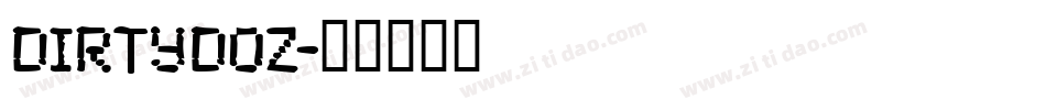 DIRTYDOZ字体转换