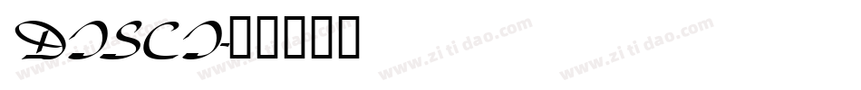 DISCI字体转换