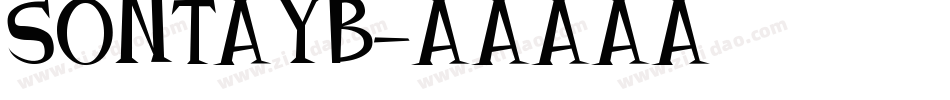 SONTAYB字体转换