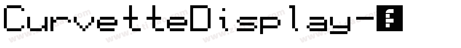 CurvetteDisplay字体转换