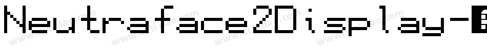 Neutraface2Display字体转换