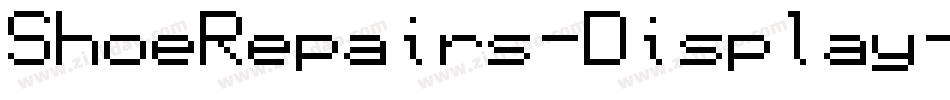 ShoeRepairs-Display字体转换
