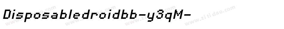 Disposabledroidbb-y3qM字体转换