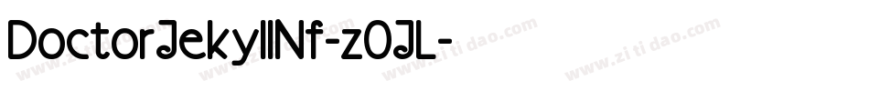DoctorJekyllNf-z0JL字体转换