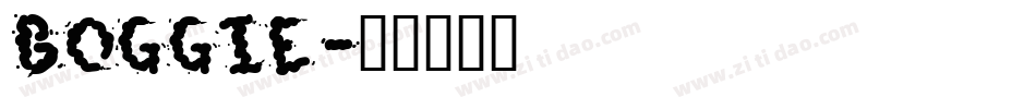 Boggie字体转换
