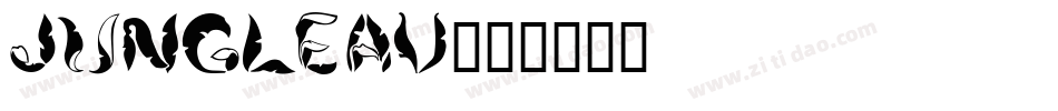 JUNGLEAV字体转换