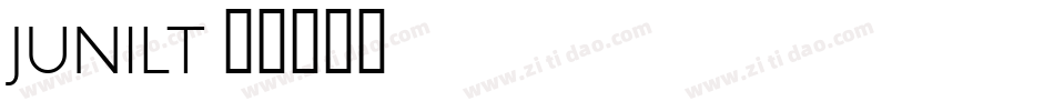 JUNILT字体转换