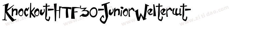 Knockout-HTF30-JuniorWelterwt字体转换