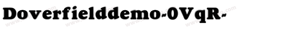 Doverfielddemo-0VqR字体转换