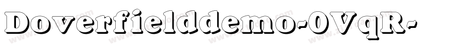 Doverfielddemo-0VqR字体转换