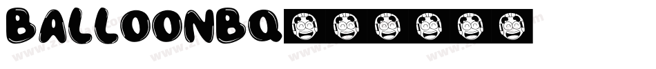 BalloonBQ字体转换