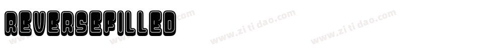 ReverseFilled字体转换