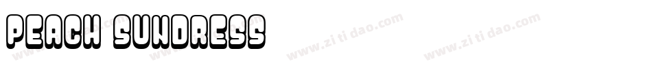 peach-sundress字体转换