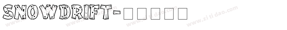 Snowdrift字体转换