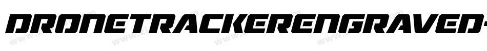 DroneTrackerEngraved-nq41字体转换