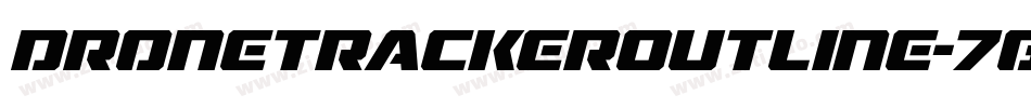 DroneTrackerOutline-7gKR字体转换