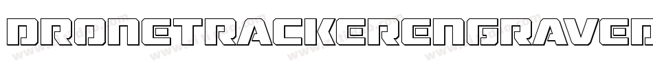 DroneTrackerEngraved-nq41字体转换