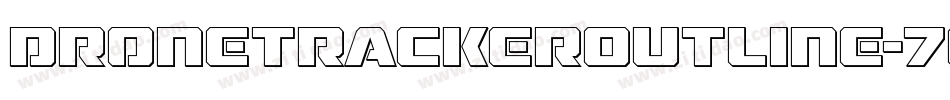 DroneTrackerOutline-7gKR字体转换