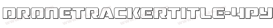 DroneTrackerTitle-4PYx字体转换