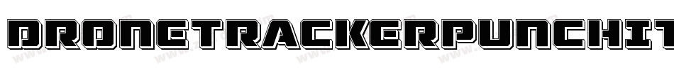 DroneTrackerPunchItalic-PBlx字体转换