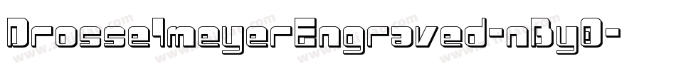 DrosselmeyerEngraved-nBy0字体转换